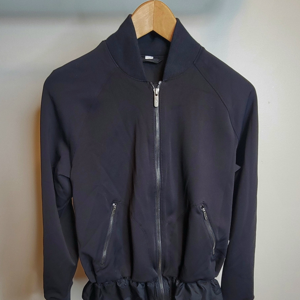 Lululemon Athletica Black Zip-Up Jacket